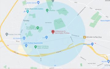 deliver map area
